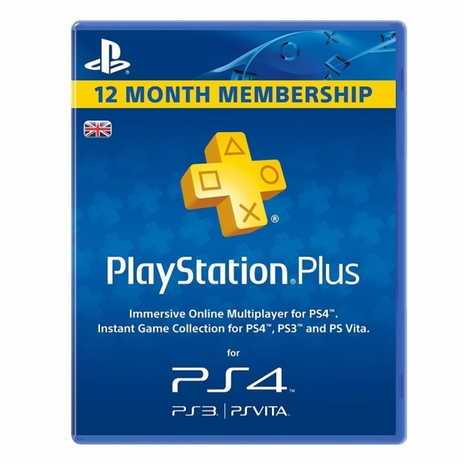 Sony Sony PlayStation Plus 12 Month Membership