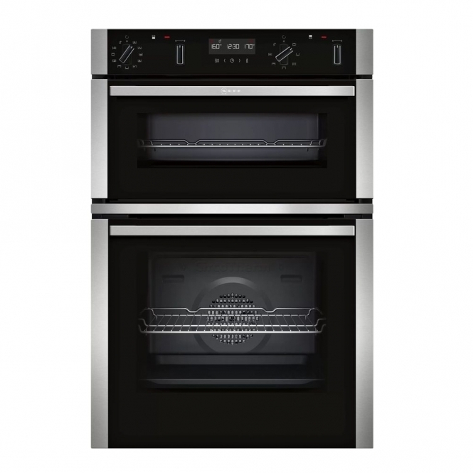 Neff Neff U2ACM7HH0B N 50 Built-in Double Oven, Stainless Steel