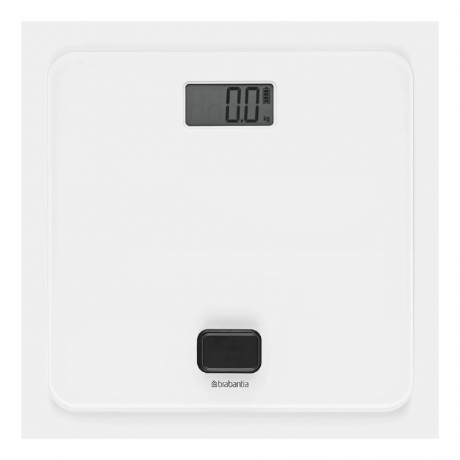 Brabantia Brabantia Battery Free Bathroom Scale, White