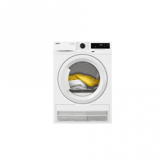 Zanussi Zanussi ZDH87A2PW 8kg, A++ Energy Rating, Heat Pump Tumble Dryer, White