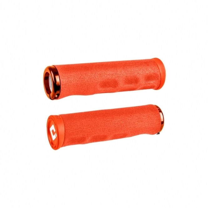 ODI ODI Lock Mountain Bike Grips 130mm, Orange