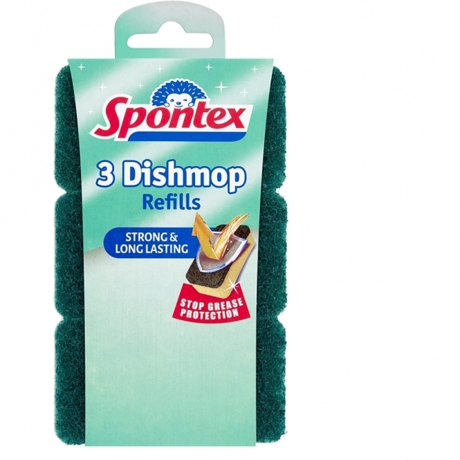 Spontex Spontex Dishmop Refills, Pack of 3