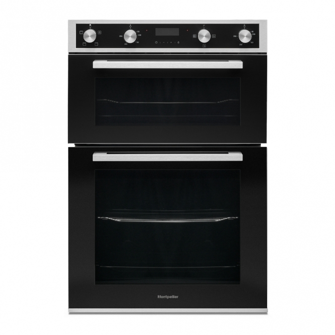 Montpellier Montpellier DO3570IB A Energy Rating, 72L, Built In Double Oven, Stainless Steel