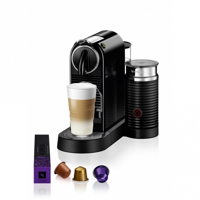 Magimix Magimix Nespresso Citiz Coffee Machine with Milk Frother, Black