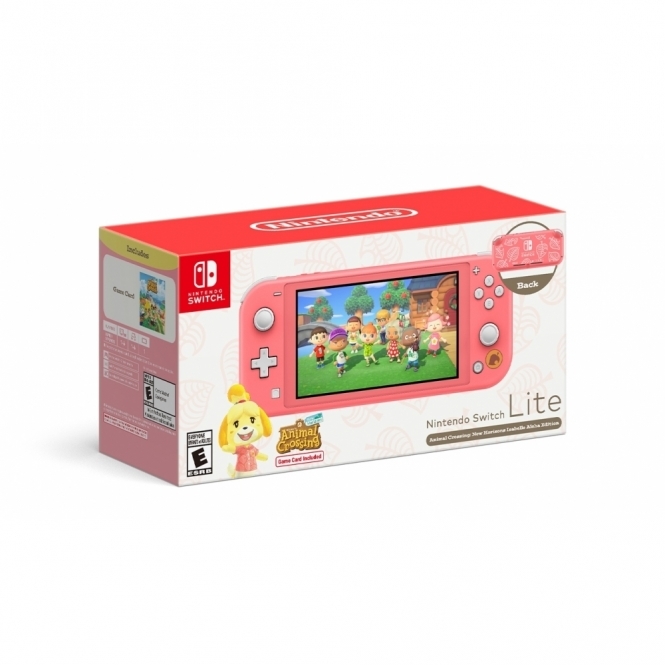 Nintendo Nintendo Switch Lite Animal Crossing New Horizons Isabelle Aloha Edition