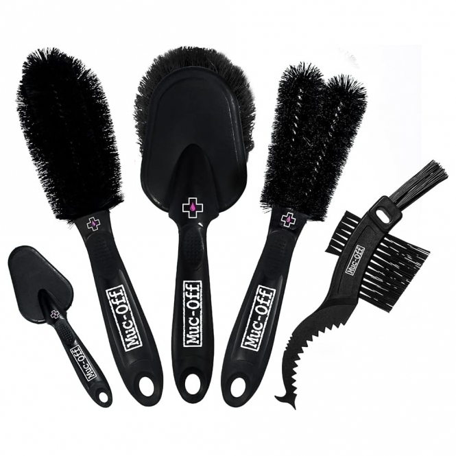 Muc Off Muc Off 5 Piece Premium Cleaning Brush Kit