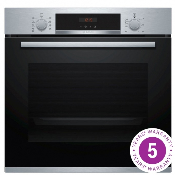 Bosch Bosch HBS573BS0B Series 4, A Energy Rating, 71L Single Oven, Stainless Steel