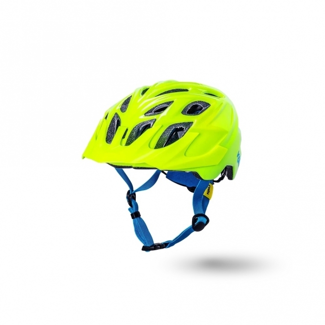 Kali Kali Chakra Youth Helmet, 52-57, Gloss Neon Yellow