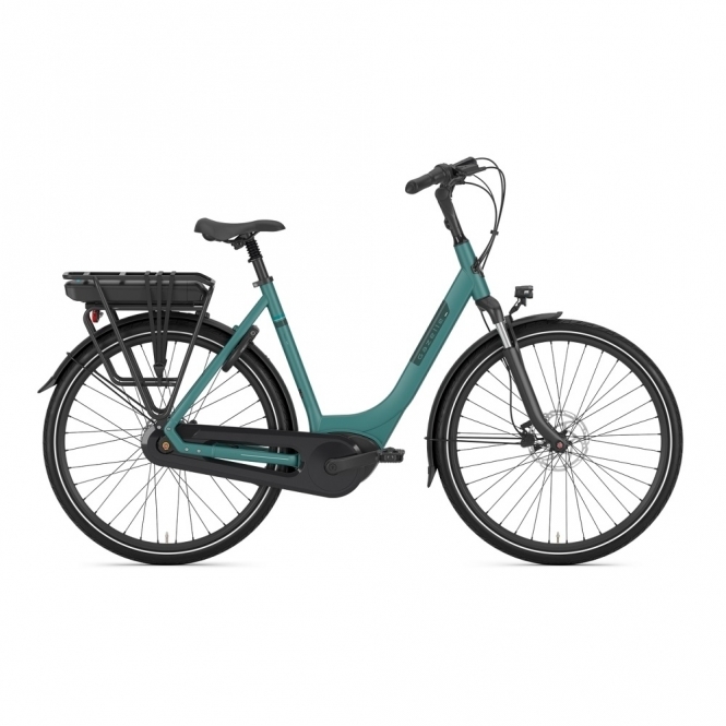 Gazelle Gazelle Paris C7+ HMB, 400Wh, Electric Bike, Size 49/S, Thyme Green